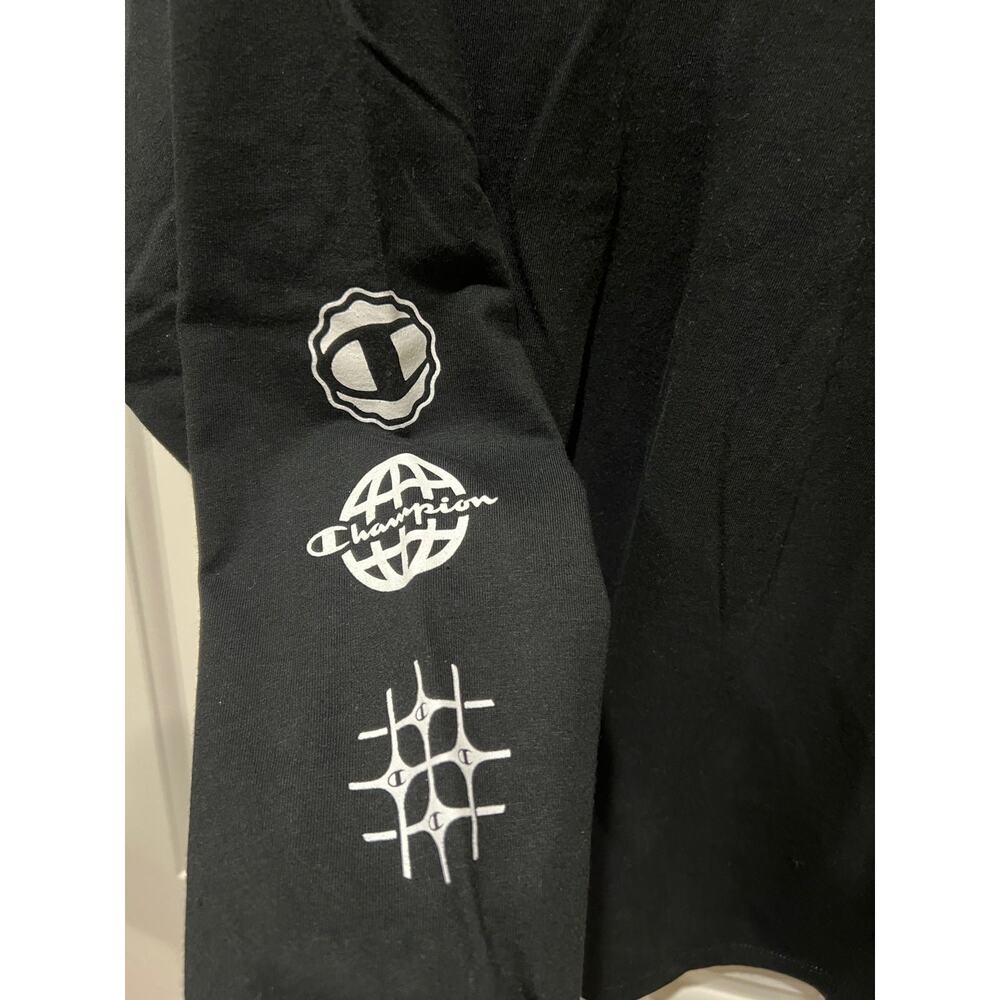 NWT❤️ Men's Classic script Logo Graphic Long-Sleeve T-Shirt - Picture 4 of 6